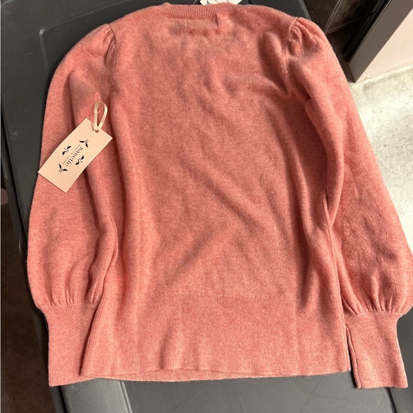 Nanette Lepore cashmere Women's Coral Sweater - Picture 3 of 3